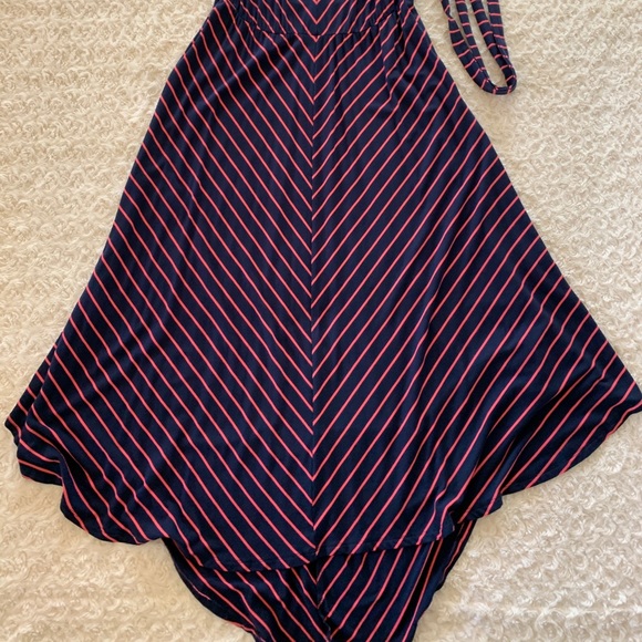 Isabel Maternity midi striped dress - Picture 2 of 5